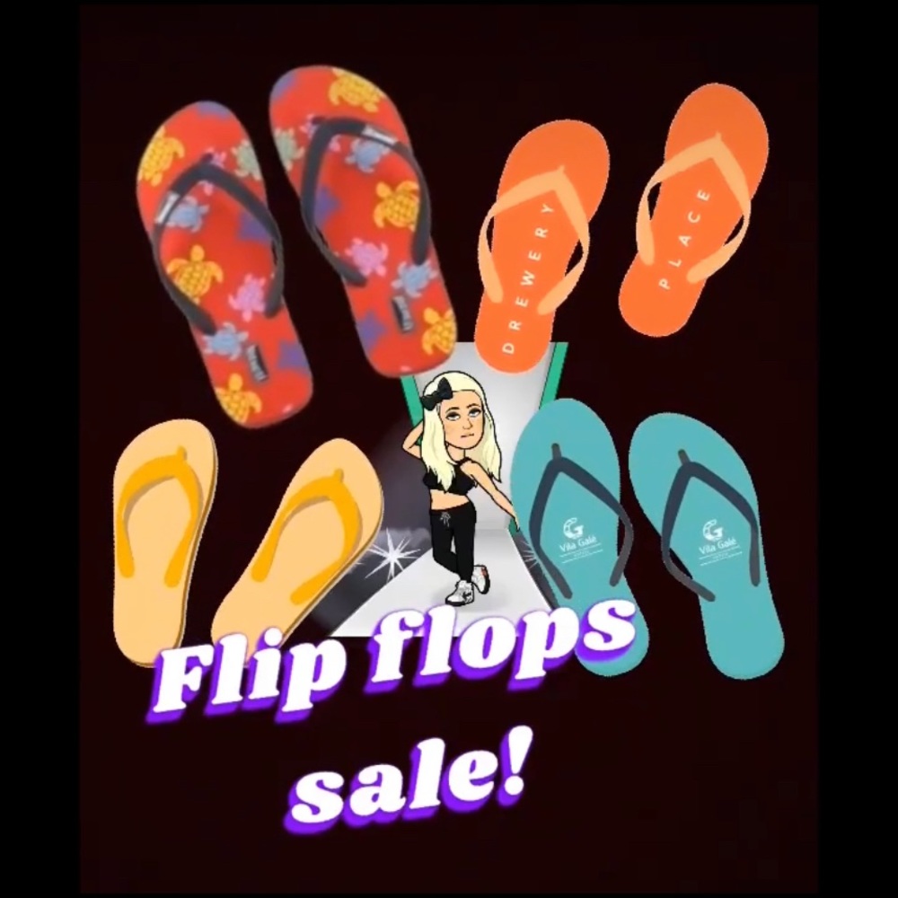 Flip flop sale buy 1 pair get one pair free! All styles and colors!